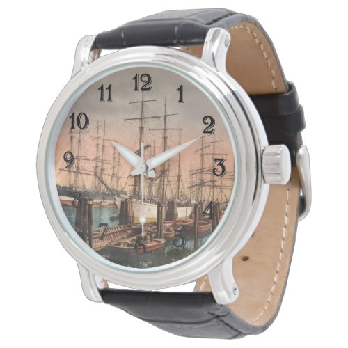 Ships in Hamburg Harbour Germany Watch