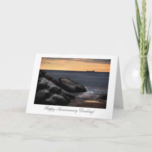 Ships May Come and Go _ Happy Anniversary Card