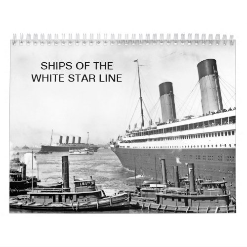 Ships of the White Star Line Calendar