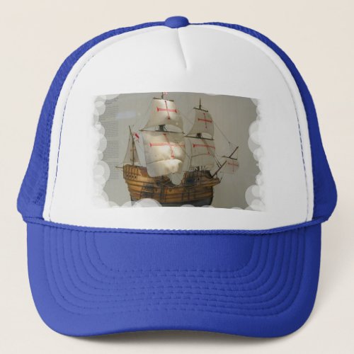 Ships of World ExplorersChristopher Columbus Trucker Hat