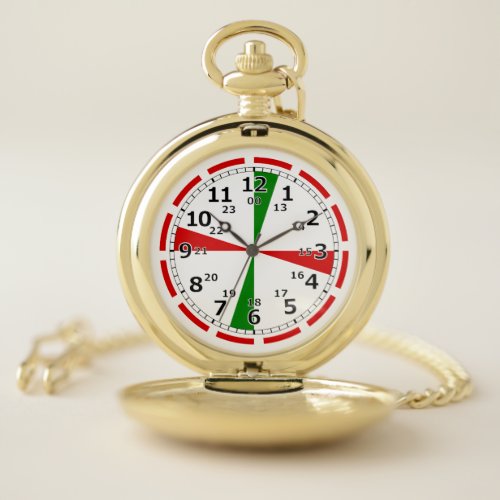 Ships Radio Room Clock Pocket Watch