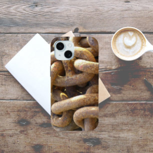 Ship's Rusty Anchor Chain iPhone 15 Case