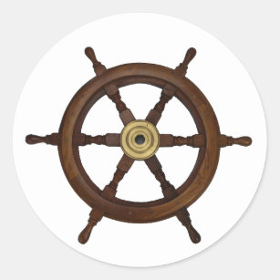 Boat Steering Wheel Stickers - 14 Results | Zazzle