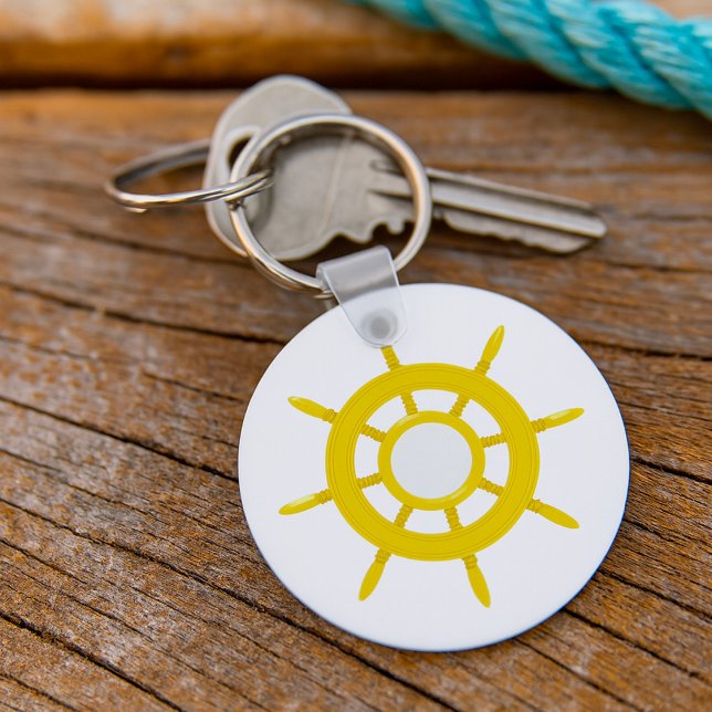 Ships Wheel Keychain (Creator Uploaded)