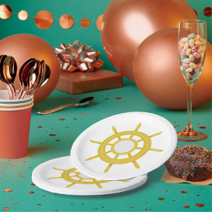 Ships Wheel Paper Plates