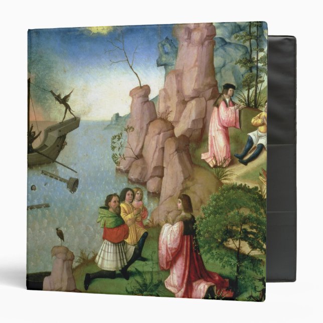 Shipwreck caused by Demons 3 Ring Binder (Front/Inside)