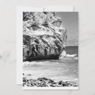 Shipwreck Cliff, Kauai Blank Flat Thank You Card