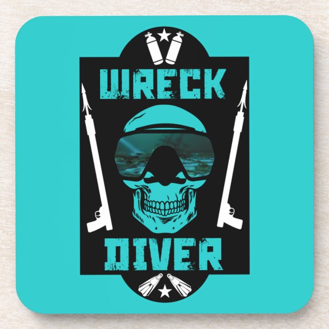 Shipwreck Divers Beverage Coaster (Front)