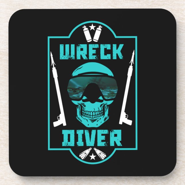 Shipwreck Divers Beverage Coaster (Front)