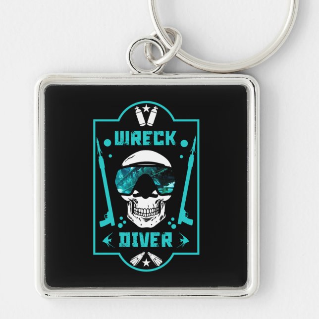 Shipwreck Divers Keychain (Front)