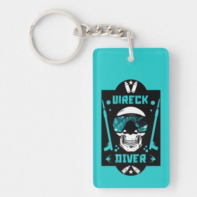 Shipwreck Divers Keychain (Front)