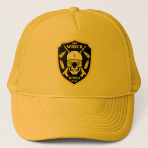 shipwreck divers   trucker hat