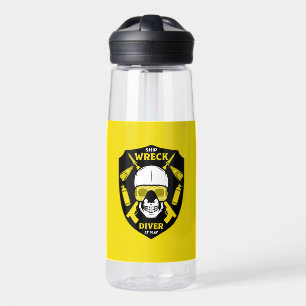 shipwreck divers water bottle