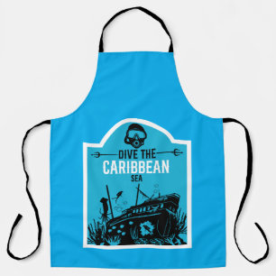 Shipwreck Diving Caribbean Apron