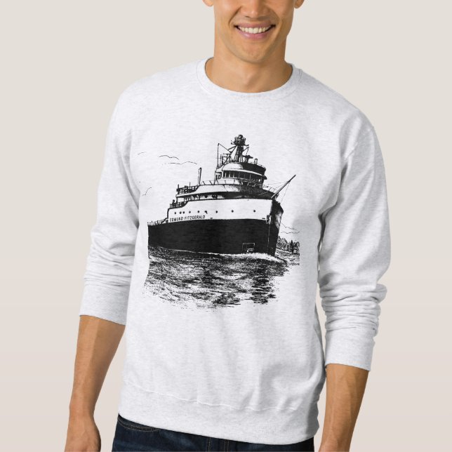 Shipwreck ~ Edmund Fitzgerald Sweatshirt (Front)