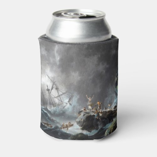 Shipwreck in a Storm 1872 Can Cooler