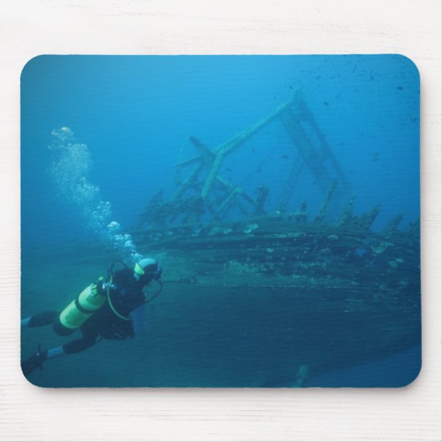 Shipwreck Mouse Pad (Front)