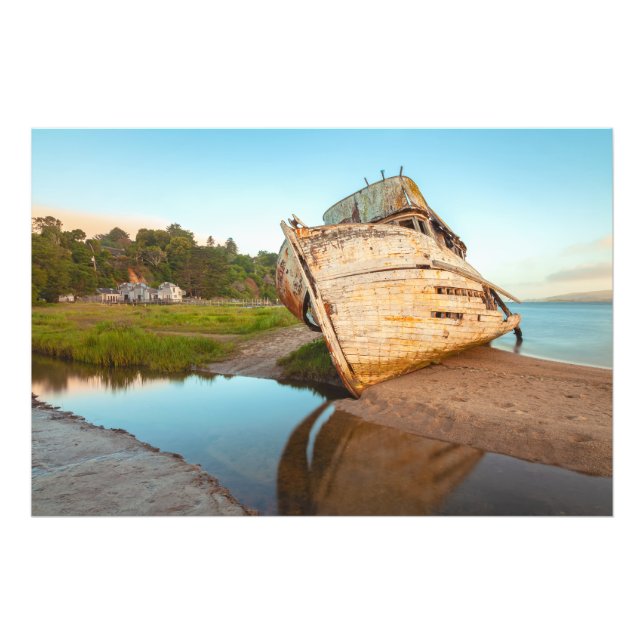 Shipwreck Photo Print (Front)