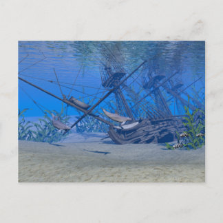 Shipwreck Postcard