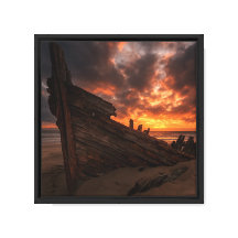 Shipwreck Poster - Padre Island Coastal History