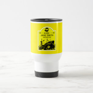 Shipwreck Sea Divers Travel Mug
