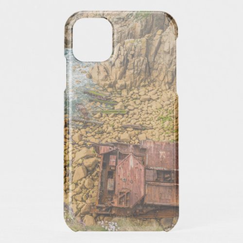 shipwrecked ship RMS Mulheim Lands End Cornwall iPhone 11 Case