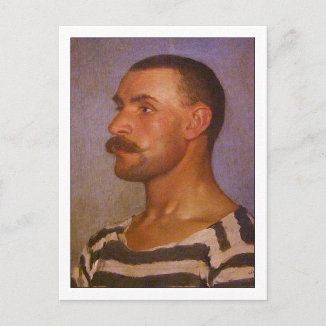 Shipyard Worker by Dominik Skutecky Postcard (Front)