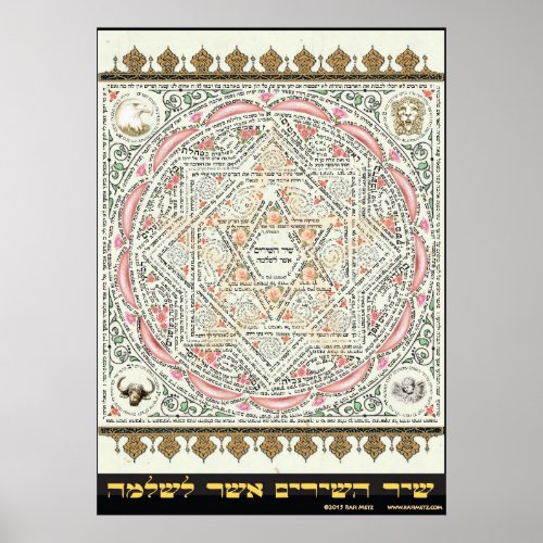 Shir ha Shirim  Tikkun Chava Poster All Sizes Poster