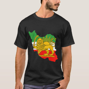 Shir o khorshid, persia, lion and sun iran  T-Shirt