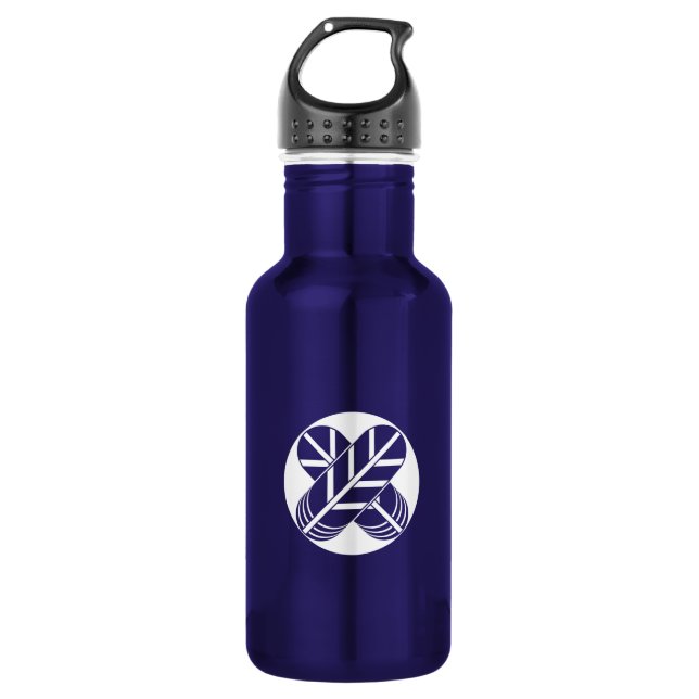 Shirakawa hawk feathers water bottle (Front)