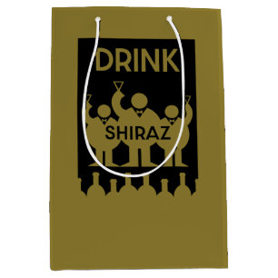 Shiraz Wine Drinkers Medium Gift Bag