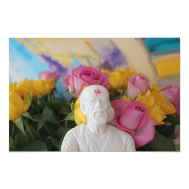 Shirdi Sai Baba Photo Print (Front)