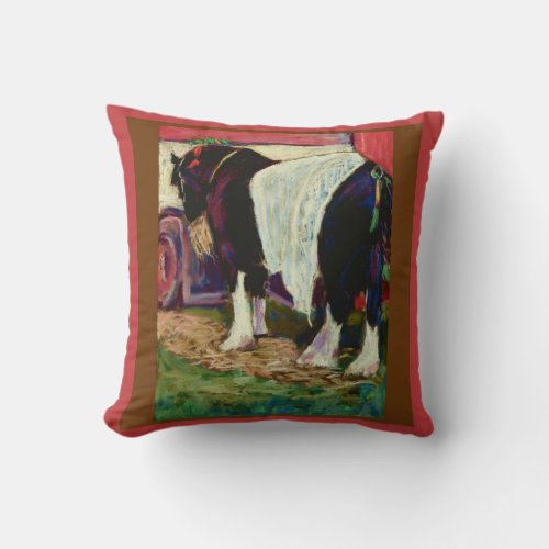 Shire Horse Cushion or Pillow