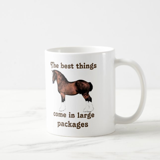 Shire Horses Are Best Mug (Right)