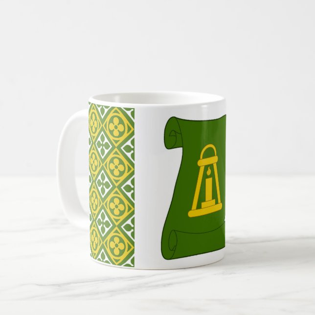 Shire of Baile na Scolairi Populace Badge Coffee Mug (Front Left)