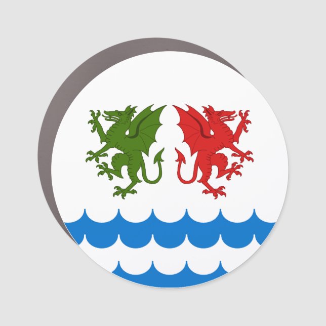 Shire of Dragons Bay Populace Badge Car Magnet (Front)