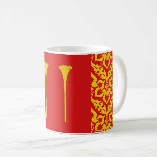 Shire of Heraldshill Populace Badge Coffee Mug (Front Right)