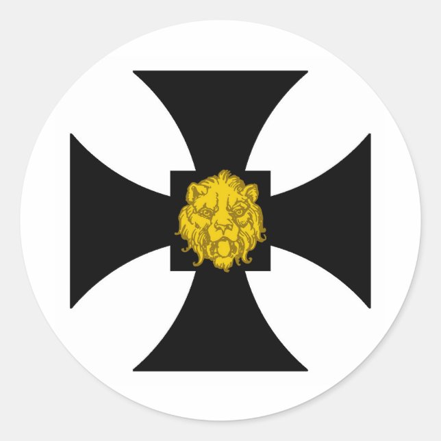 Shire of Lionsdale Populace Badge Classic Round Sticker (Front)