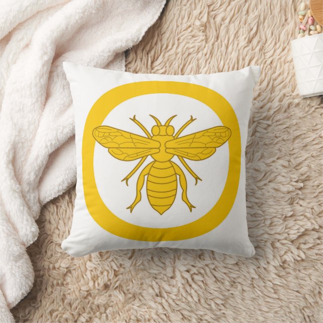 Shire of Marion Glen Populace Badge Throw Pillow (Blanket)