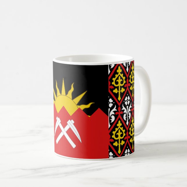 Shire of Vallis Aeris Populace Badge Coffee Mug (Front Right)