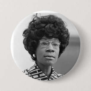 Shirley Chisholm button