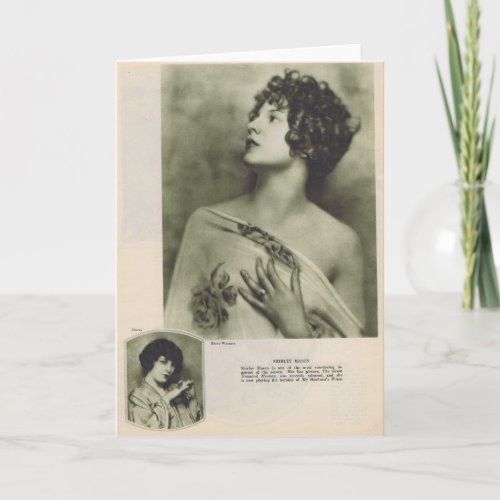 Shirley Mason 1924 Card