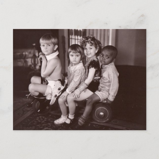 Shirley Temple and Gang.jpeg Postcard (Front)