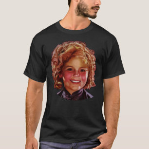 Shirley Temple Classic Hollywood Stylized Poster M T-Shirt