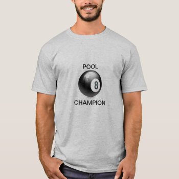 Shirt  8  Ball  Grey by creativeconceptss at Zazzle