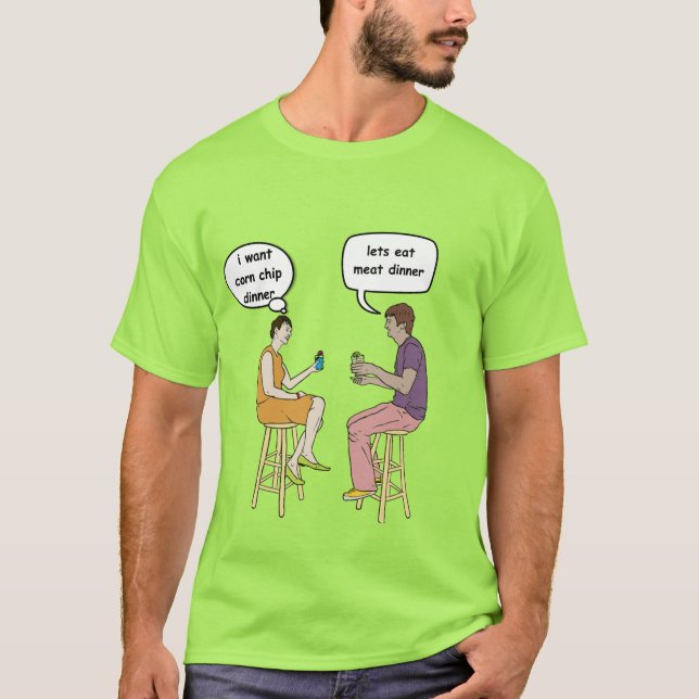 shirt about the foibles of dating (Front)