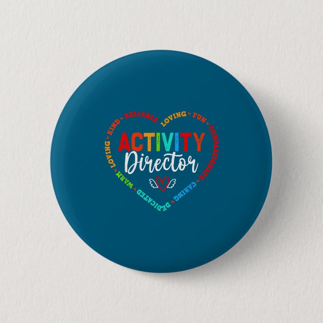 Shirt Activity Director Squad Professionals Week Button (Front)