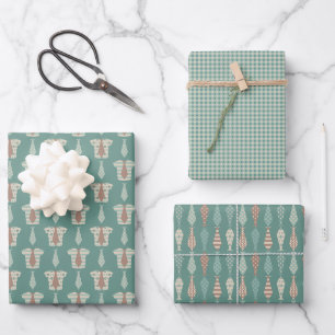 Shirt and Tie Father's Day Wrapping Paper Sheets