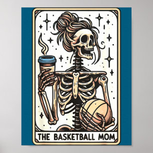 Shirt Basketball Mom Tarot Card Basketball Poster