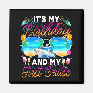 Shirt Birthday Cruise Birthday Celebration Magnet